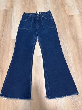 Rollas east coast flare Women’s Dark Blue Flared Jeans size 32